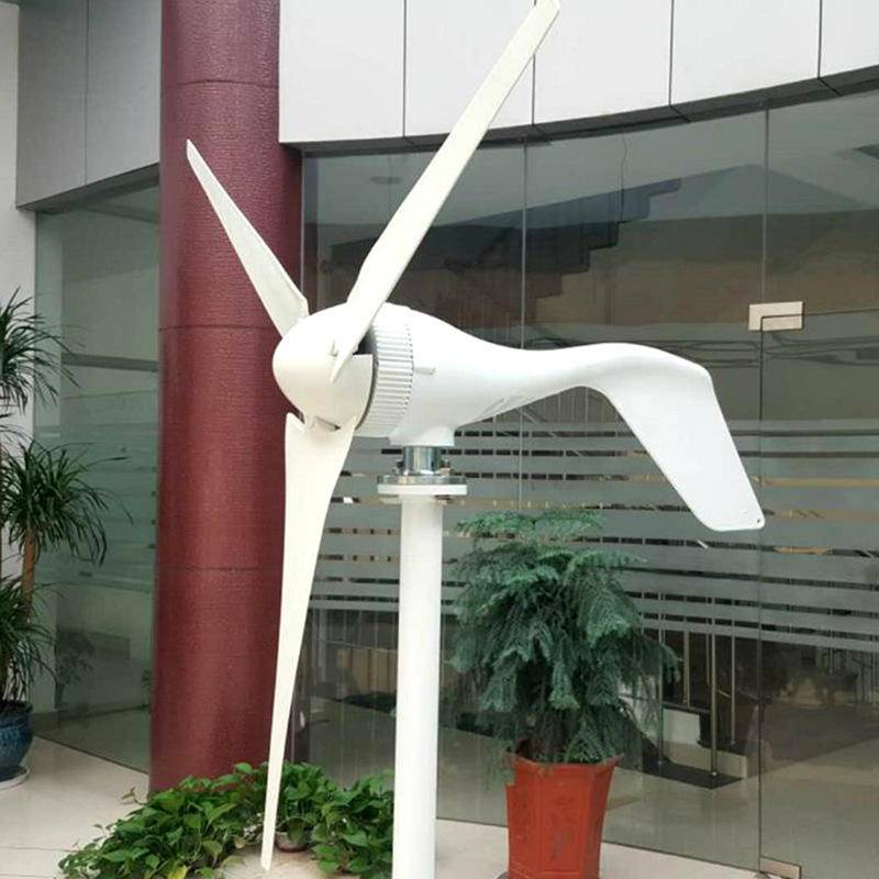 Wind Generator 300w Wind Generator Ac12v 24v Wind Turbines Wind Turbines Generator With 3 Nylon 3210