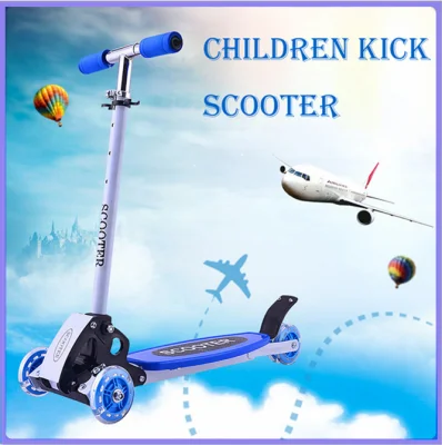 Scooter For Kids 3 Wheels Scooter 3-6-12 Years Old Children's Scooter Ride-On Push Scooter For Kids With Box ( Adjustable Height Design)