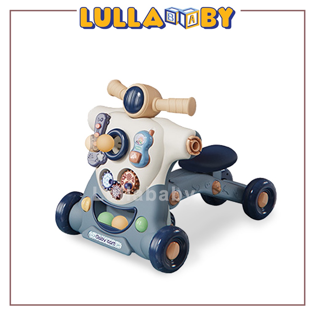 [COD]3 in 1 Musical Baby Walker Baby Walkers Learning Walker Baby Push Walker Music Toddler Walk