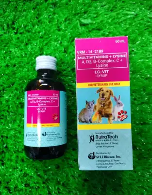 Share: Favorite (17) LC-VIT Syrup (Multivitamins) for Pets 60ml