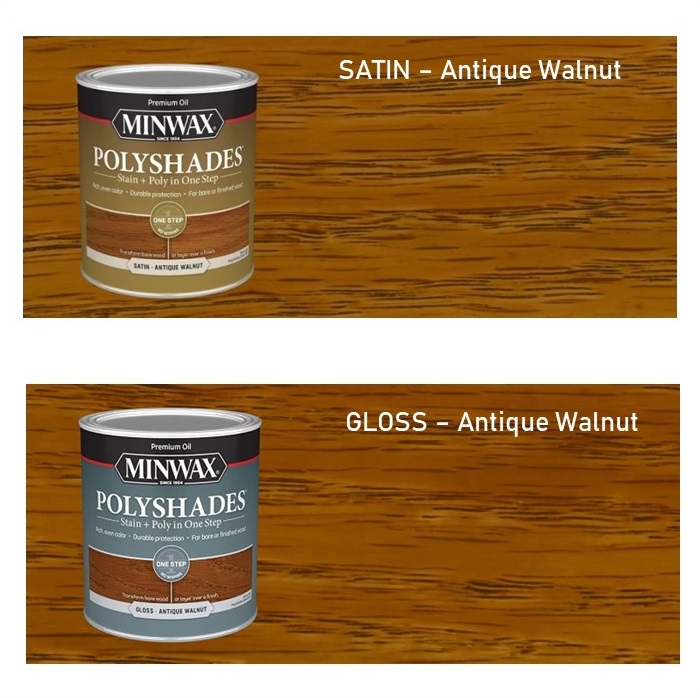 Minwax Polyshades Wood Stain + Polyurethane Finish, 32 fl. oz. (946 ml