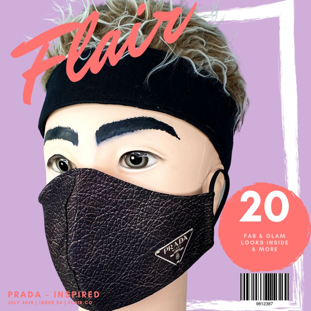 Fashion Face Mask (Prada Inspired) | Lazada PH