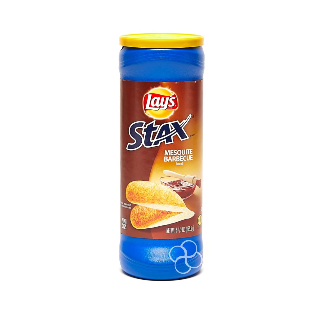 Lay's Stax Mesquite Barbecue Potato Chips 155.9g Lazada PH