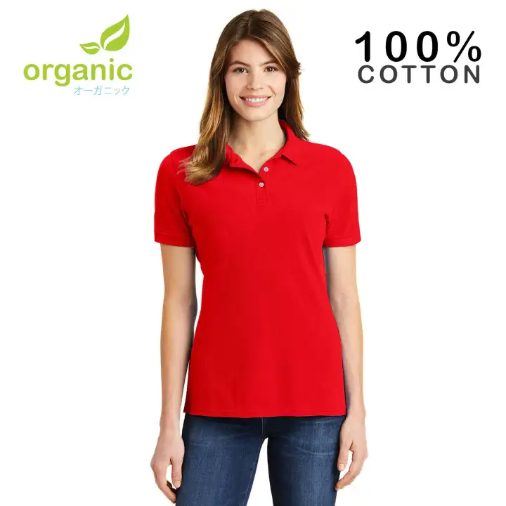 red tee shirts for ladies