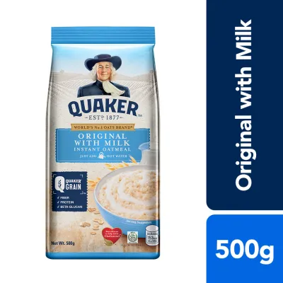Quaker Flavored Oatmeal Original with Milk 500g
