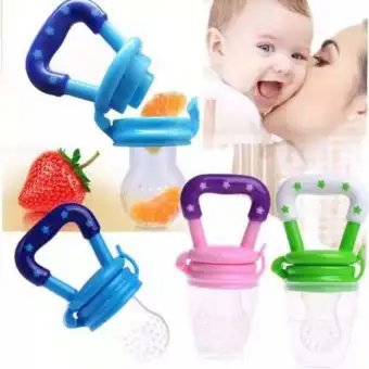 baby fresh food and fruit feeder pacifier nibbler