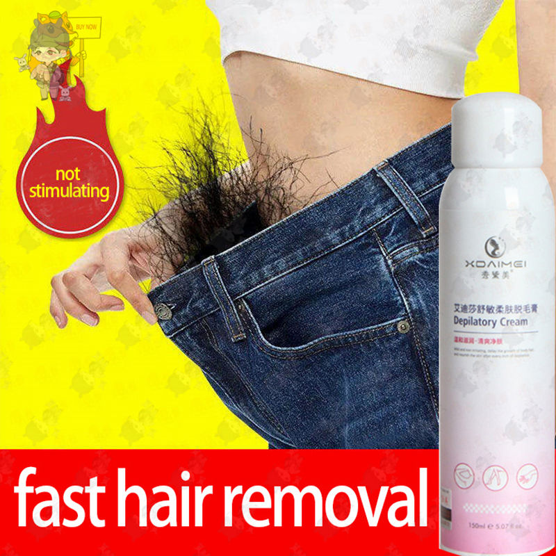 🔥HOT SALE🔥 hair removal for underarm hair remover permanent hair removal  for private part hair removal spray bubble hair removal hair remover for  vagina Body Hair Removal Cream for Men and Women