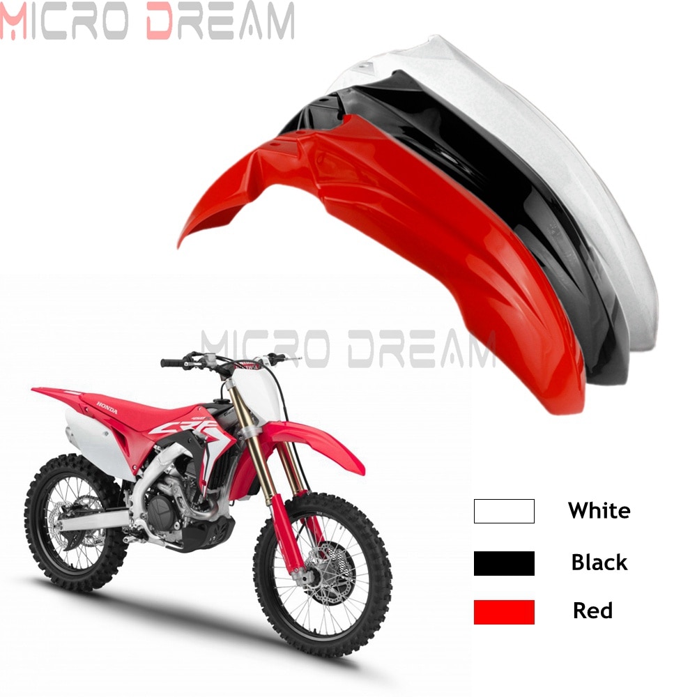 Red Number Plate & Front Fender For Honda CRF250R 2018-2020 CRF250RX 2019-2020