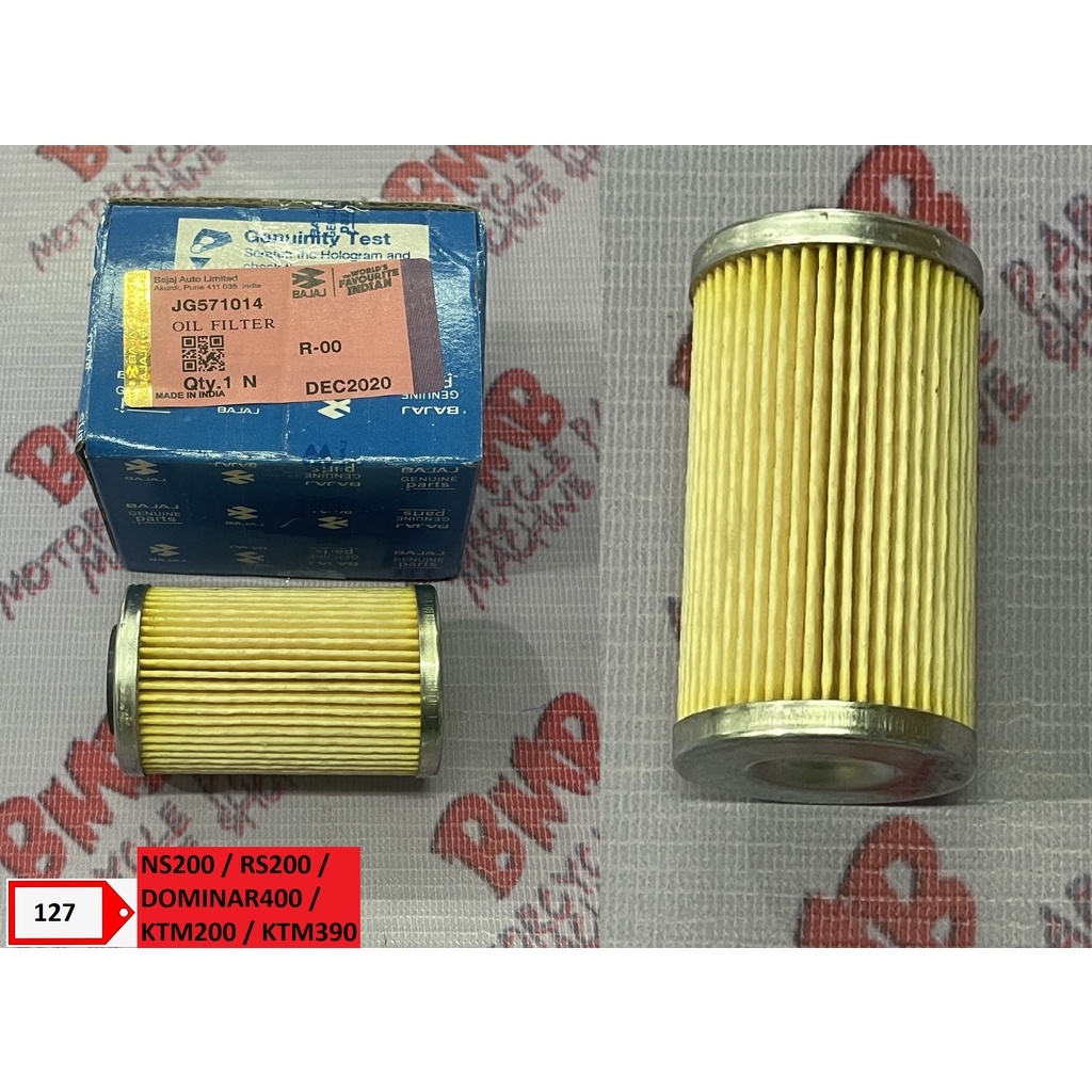 Oil Filter ROUSER NS200 RS200 DOMINAR 400 JG571014 Lazada PH