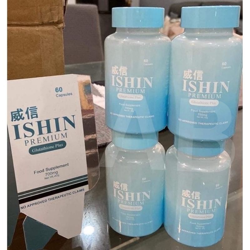 NEW SALE! Ishin Premium Glutathione Plus 10X Advanced Skin Whitening Effect  60 Capsules Made With Safe Japan Formulation Pearl White Instant Skin  Whitening Effect FDA Approved 100% Safe Original Pearl White Skin