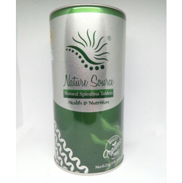 Authentic Nature Source Natural Spirulina Tablets 250s review and price