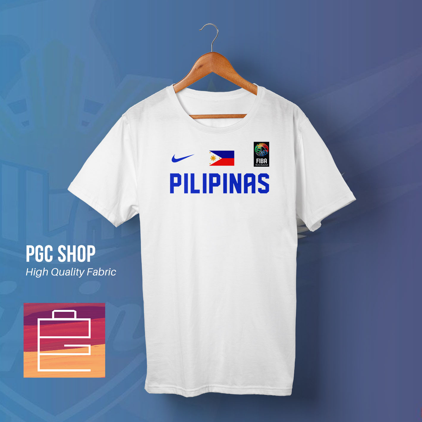 PGC Gilas Pilipinas Tshirt Pilipinas Shirt Basketball Shirt Minimalist