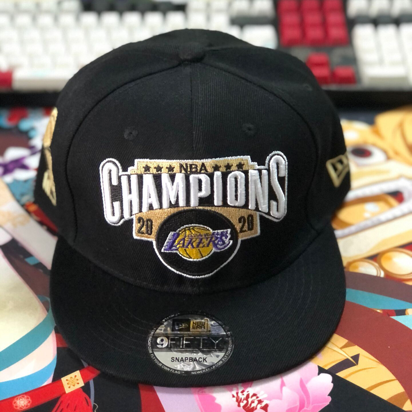 Men's Los Angeles Lakers New Era Gray 2020 NBA Finals Bound Locker Room  9FIFTY Snapback Adjustable Hat