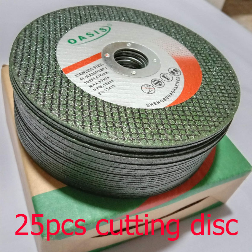 5-25Pcs Resin Cutting Disc Wheels For Metal Angle Grinding Rotary Tools 105mm