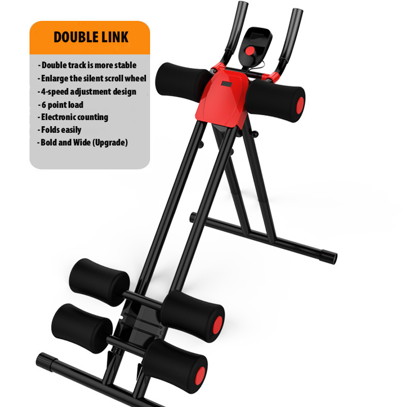 Abdominal Exercise Machine ABS Fitness Glider Generator Power Planking