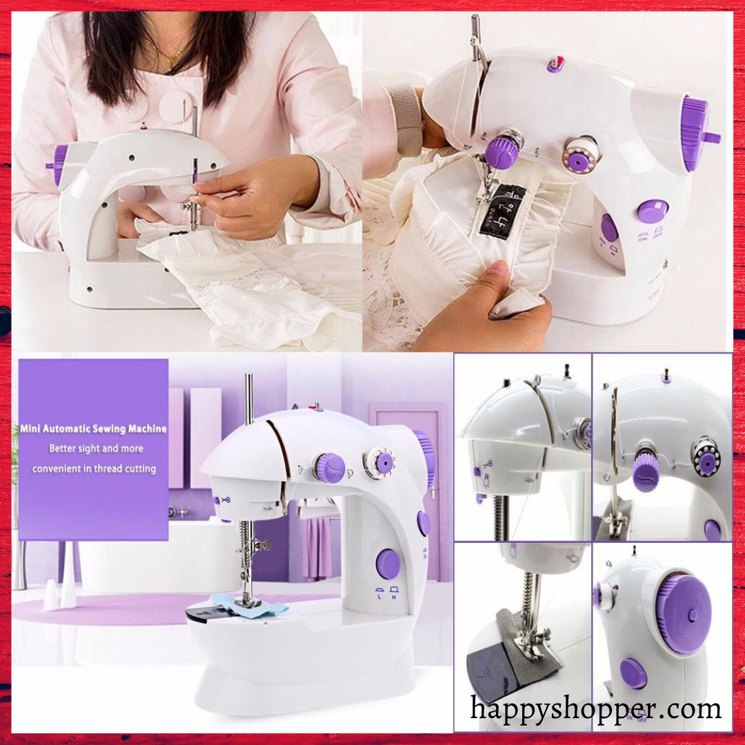 Mini Portable Electric Sewing Machine With 2 Speed Control Lazada