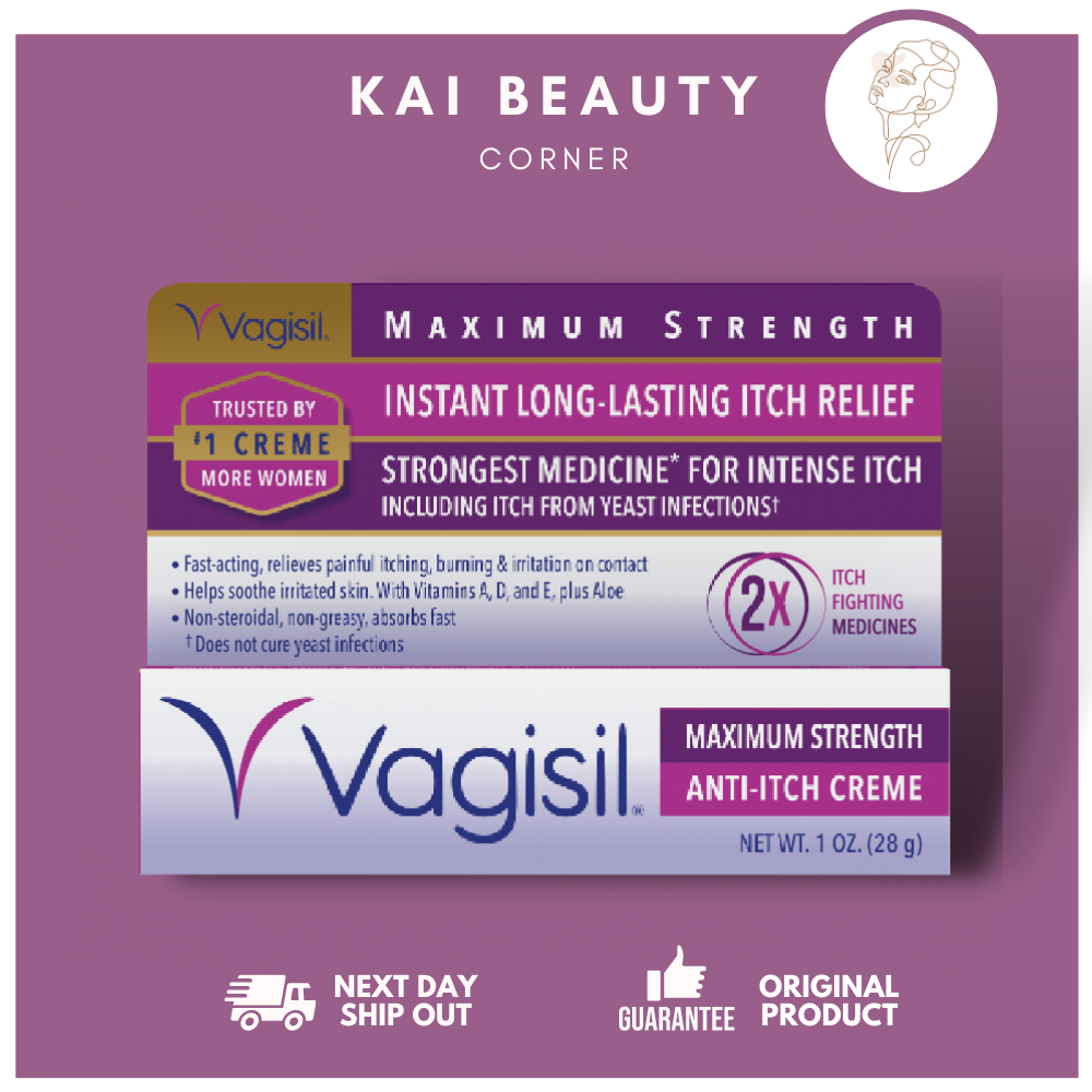 Vagisil Maximum Strength AntiItch Creme 28g by kaibeautycorner Lazada PH