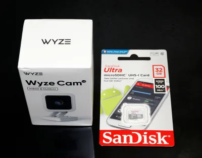 Wyze Cam v3 + 32GB Micro SD Class 10