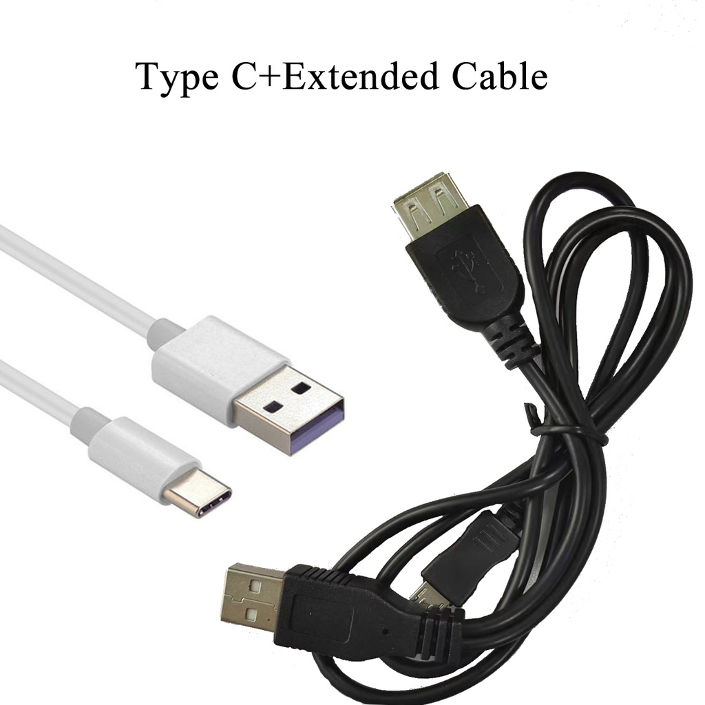 Y type Cable Dual Type A Type B to Micro Cable Y Type Extended Cable