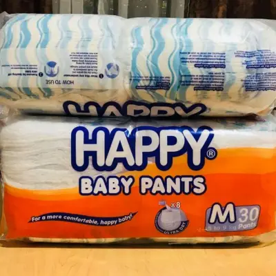 Happy Baby Pants Diaper Medium (30 pcs/pack)