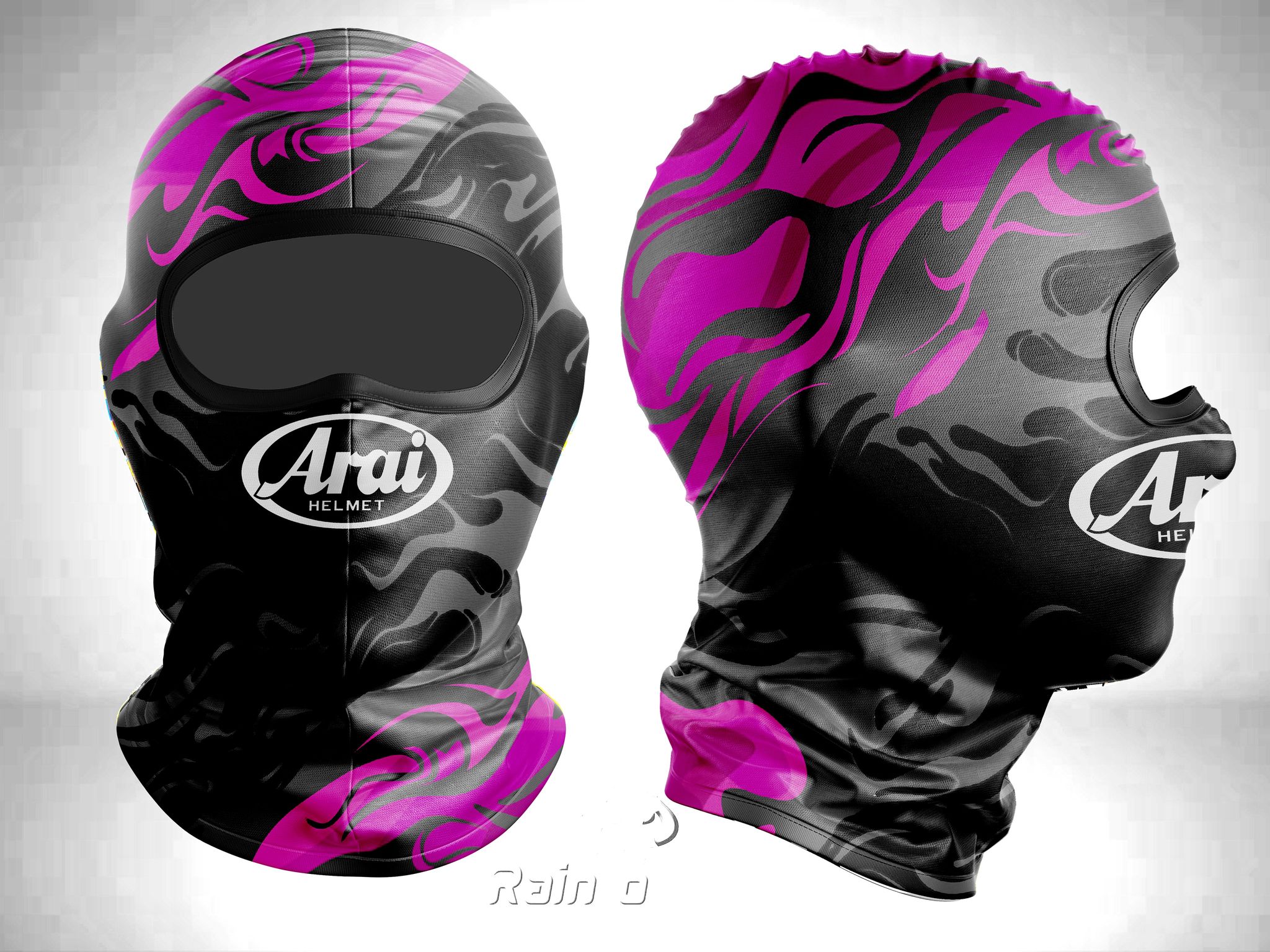 ARAI B02 HELMET INSPIRED BALACLAVA for safety rides/ safety gear full ...