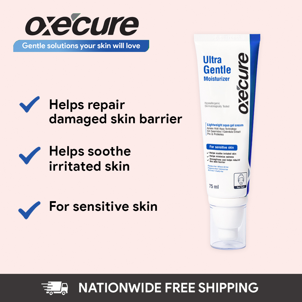 Oxecure Ultra Gentle Moisturizer 75ml Lazada Ph 7235