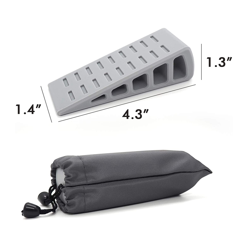 Laptop Stand Desktop Non-Slip Stand Durable Ultra-Compact Computer Keyboard Vertical Ventilation Stand 2 Pcs (Gray)
