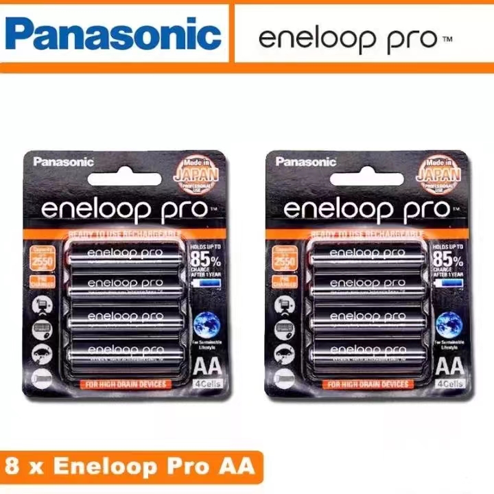 Panasonic Eneloop Pro Aa Aaa Rechargeable Battery 1 2v Ni Mh Nimh