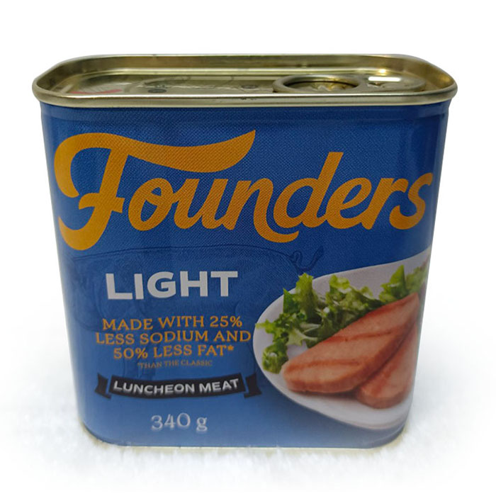 Founders Light Luncheon Meat 340g Lazada PH