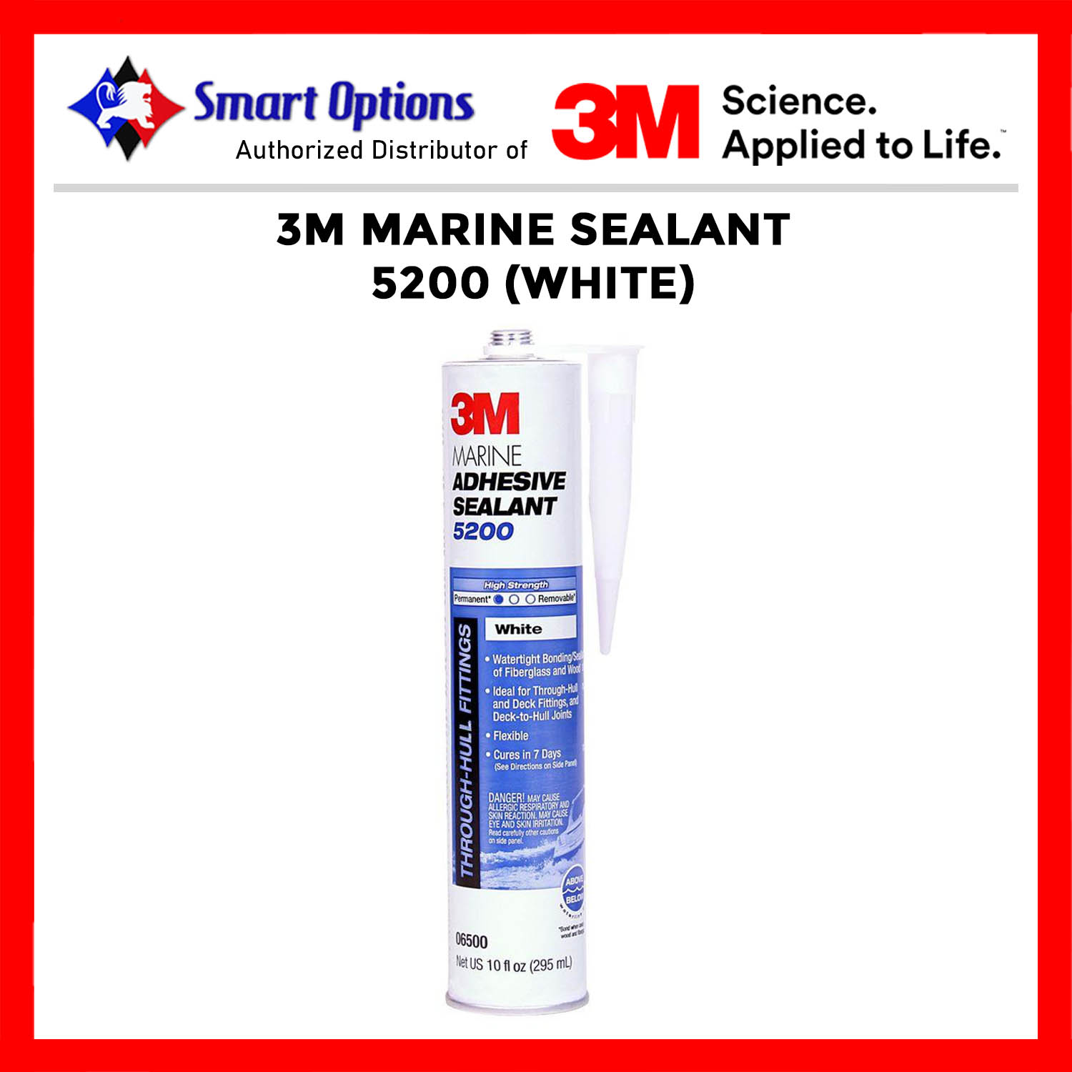 3M 5200 Marine Adhesive Sealant White PN06500 295ML Lazada PH