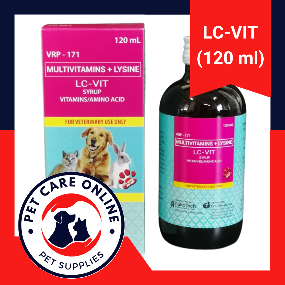 LCVIT Multivitamins + Lysine Syrup, 120 ml (LC Vit) Lazada PH