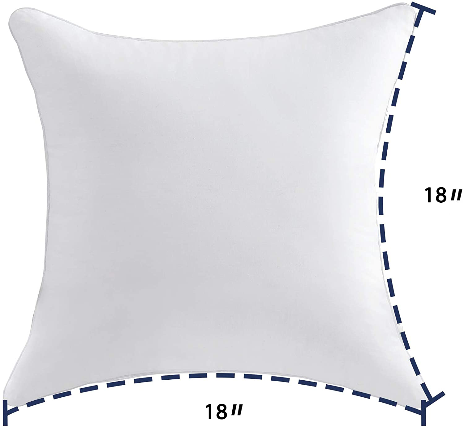 TopStar-Home Throw Pillow Luxury Square Insert Pillow ,Super Soft
