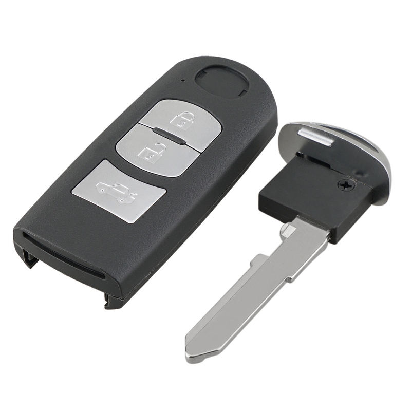 Car Smart Remote Key 3 Button 433MHz 49Chip Fit for MAZDA CX-3 Axela CX-5 SKE13E-02
