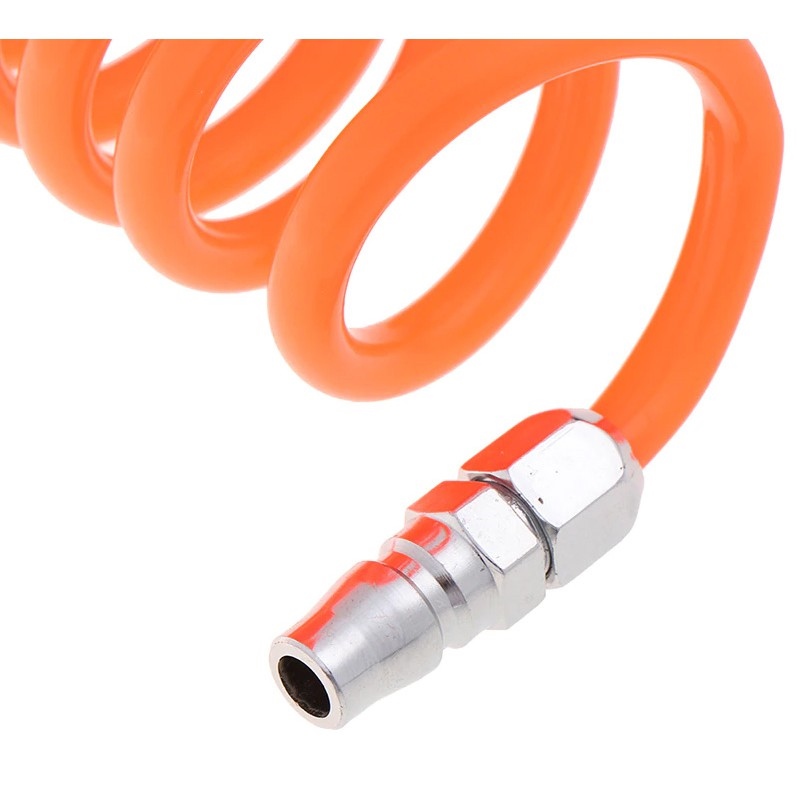 PU Spring Recoil Spiral Air Pressure Hose Tube Pipe For Air Compressor ...