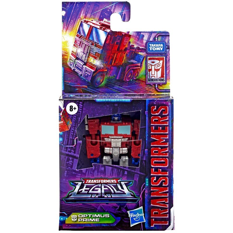 Hasbro Transformers Toys Generations Legacy Core Optimus Prime Action ...