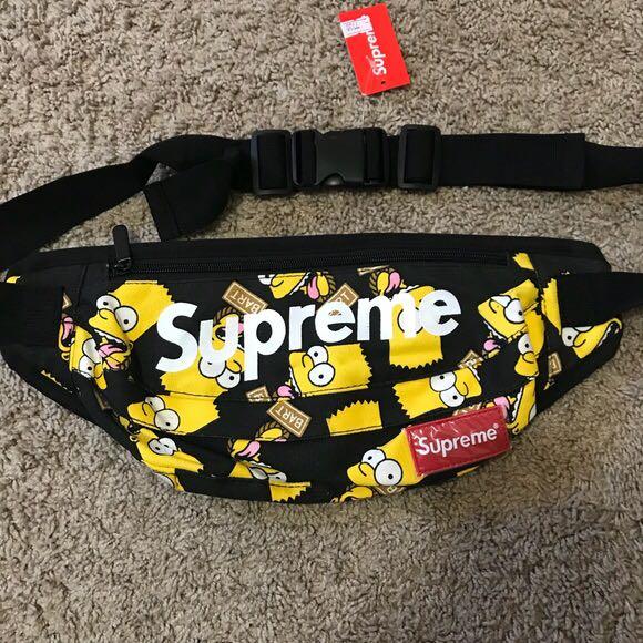 supreme bart simpson bag