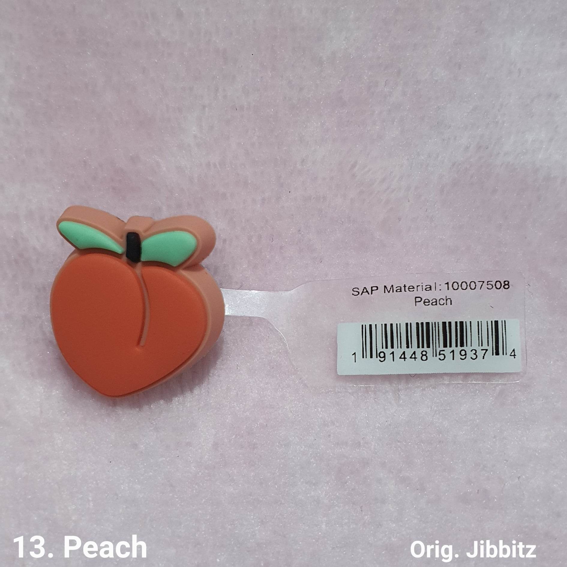 Peach jibbitz online