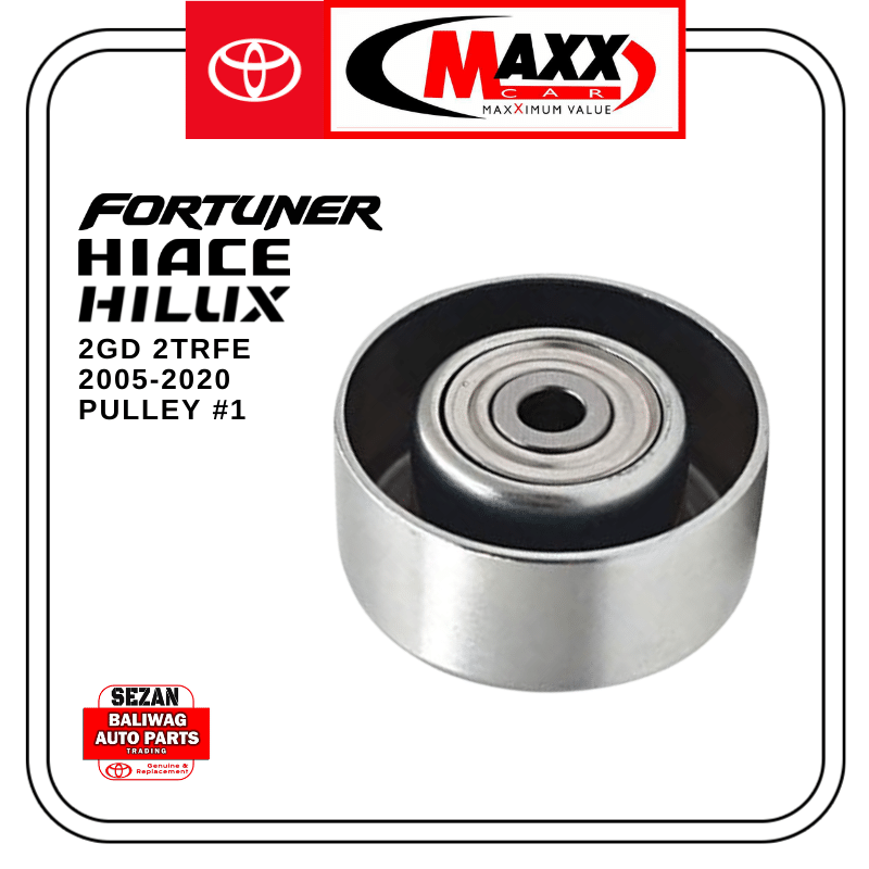 MAXX IDLER PULLEY ALTERNATOR BELT TENSIONER ASSY UPPER TOYOTA FORTUNER