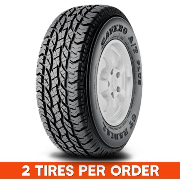 2 pieces Quality Car Tires 265/70R16SAVERO AT PLUS GT ...