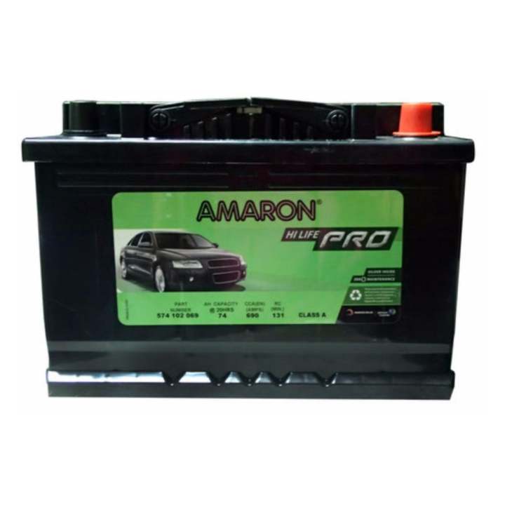 AMARON HiLife Pro DIN 74 DIN 66 Maintenance Free Car