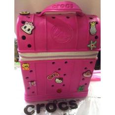 crocs zip top backpack