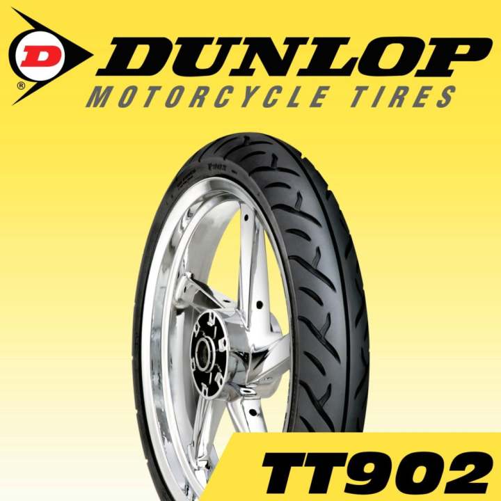 Dunlop Tire TT902 100/7017M 49P U Tubeless Motorcycle Tires Lazada PH