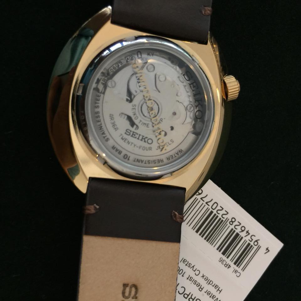 LIMITED EDITIOM Seiko Recraft Automatic Leather Strap SRPC16K1 Men's Watch  review and price