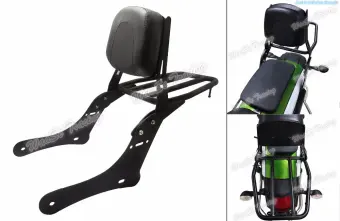 motorcycle backrest luggage