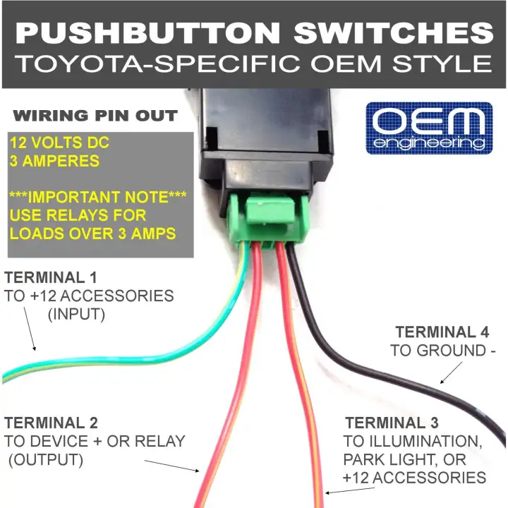 Toyota Push Switch Wiring Diagram Wiring Diagram