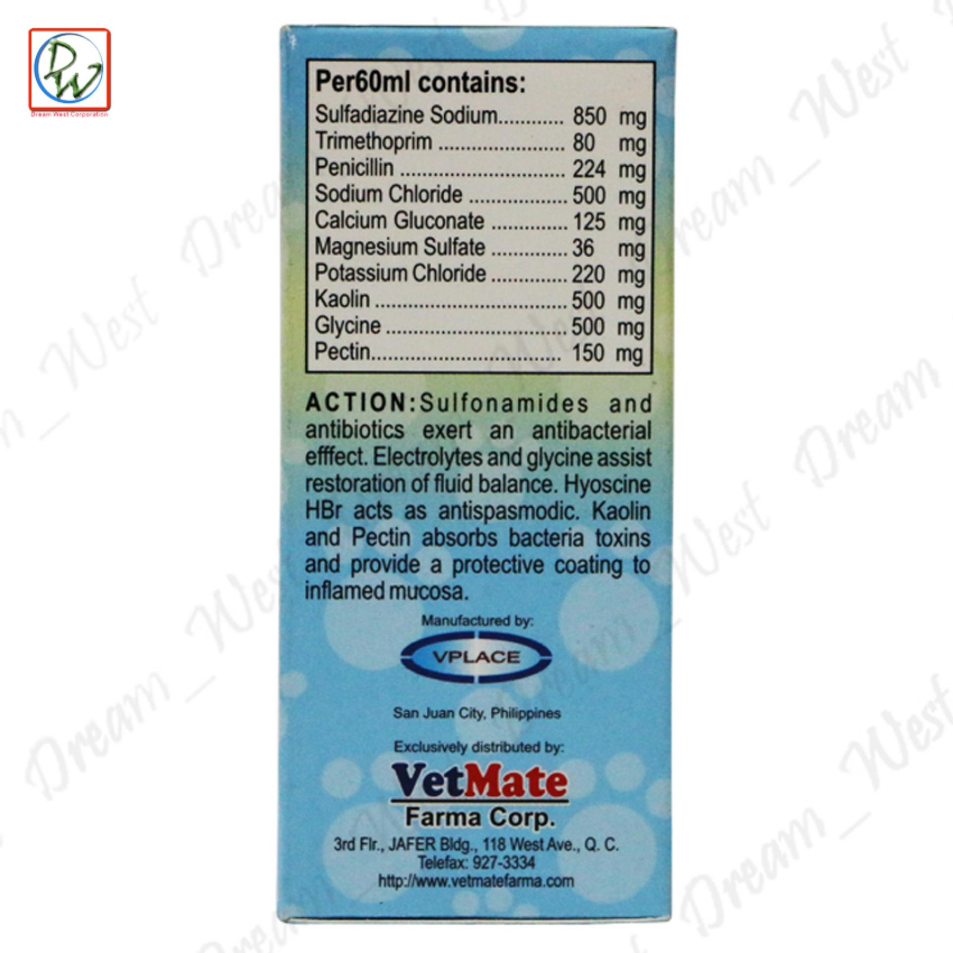 Papi Scour AntiScouring AntiBacterial Scour Bottle Suspension 60mL