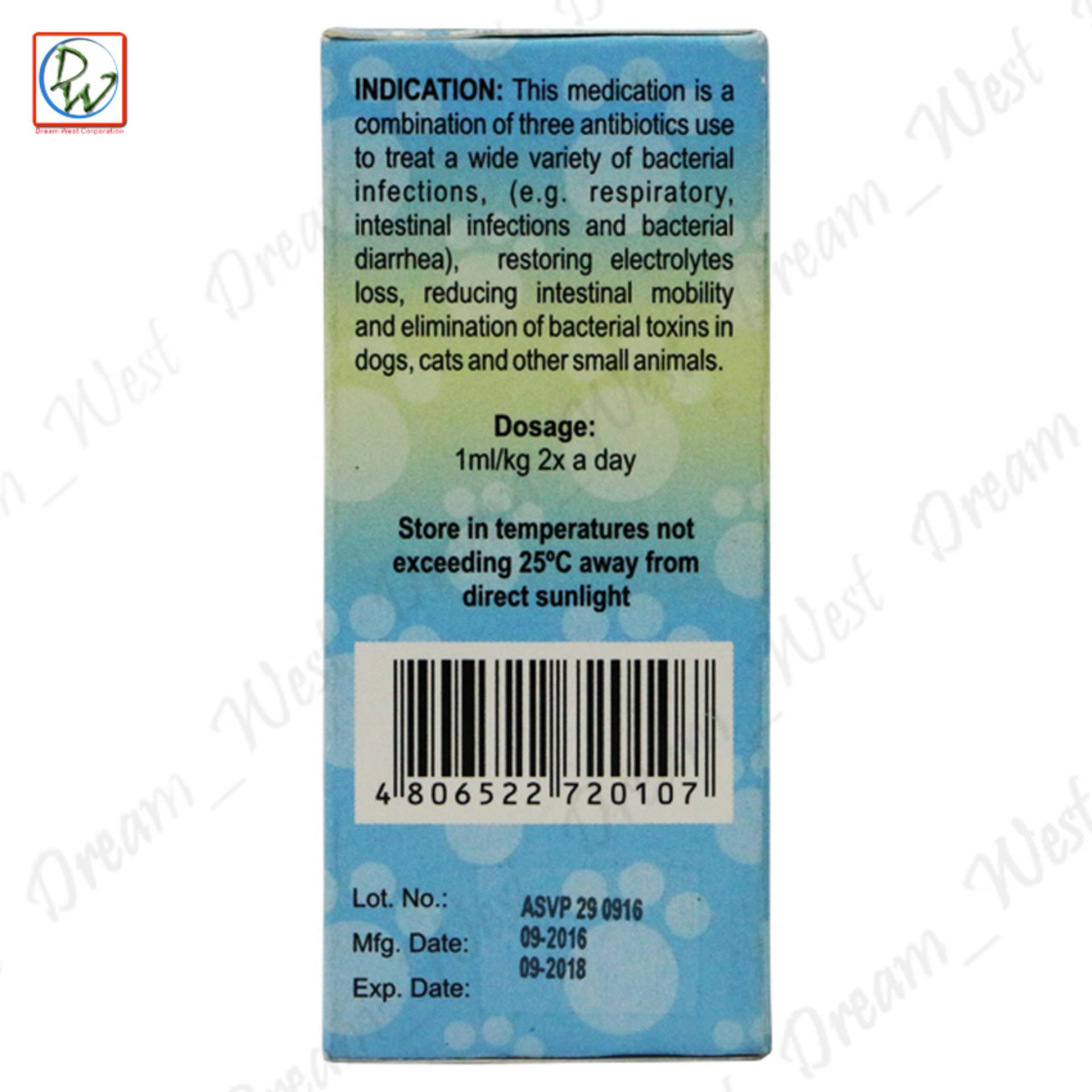 Papi Scour AntiScouring AntiBacterial Scour Bottle Suspension 60mL