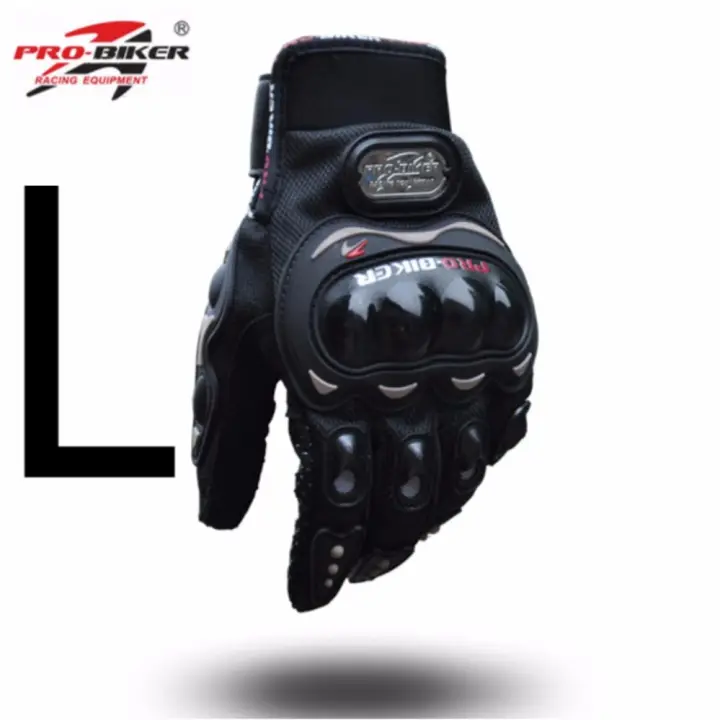 pro biker racing equipment gloves