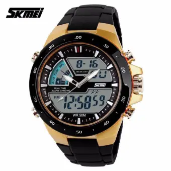 skmei watch black