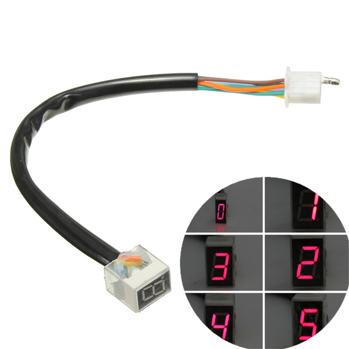 Universal Digital Gear Indicator Motorcycle Display review and price